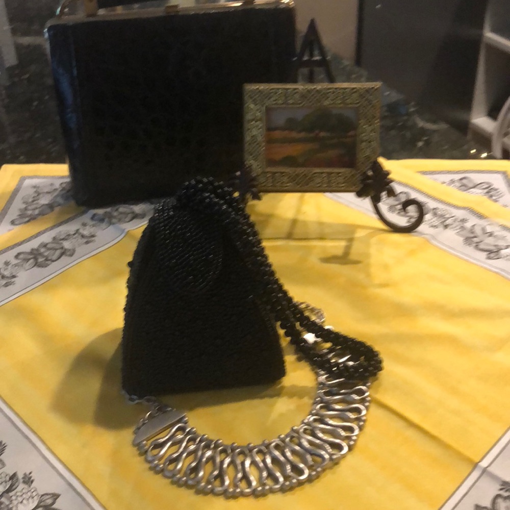 Carlo Fellini Stunning Beaded Evening Bag.